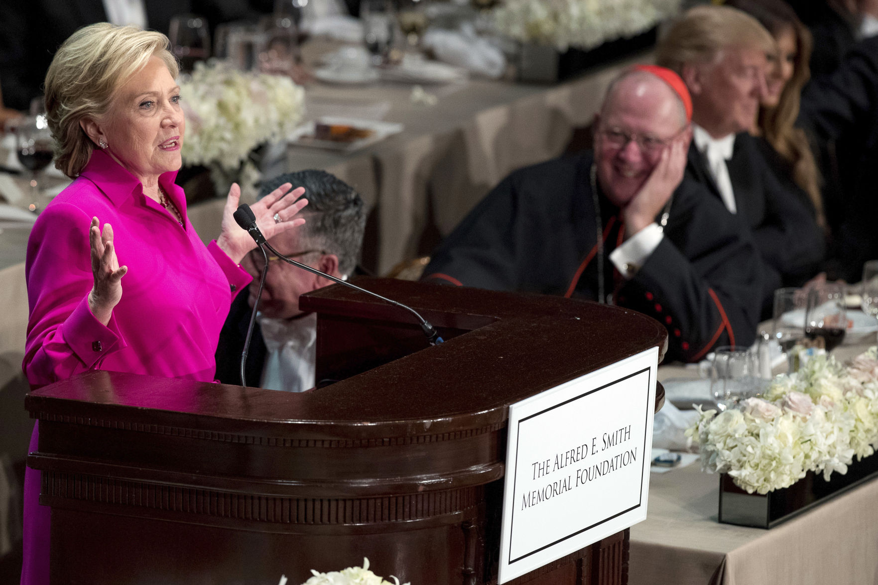 Al Smith dinner, 2016